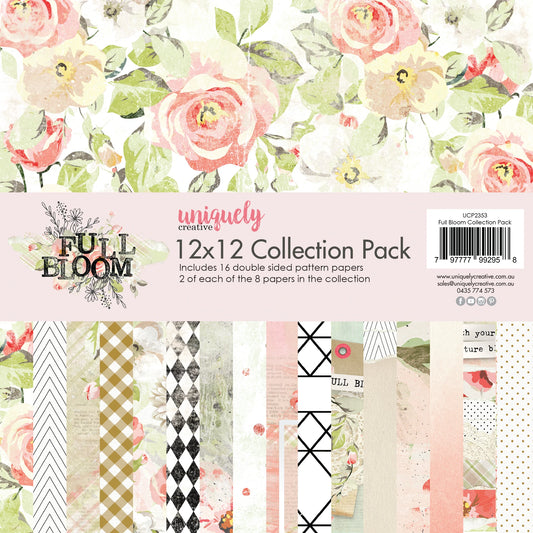 FULL BLOOM 12" x 12" PAPER COLLECTION PACK