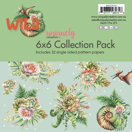 WILD MINI 6" x 6" COLLECTION PACK