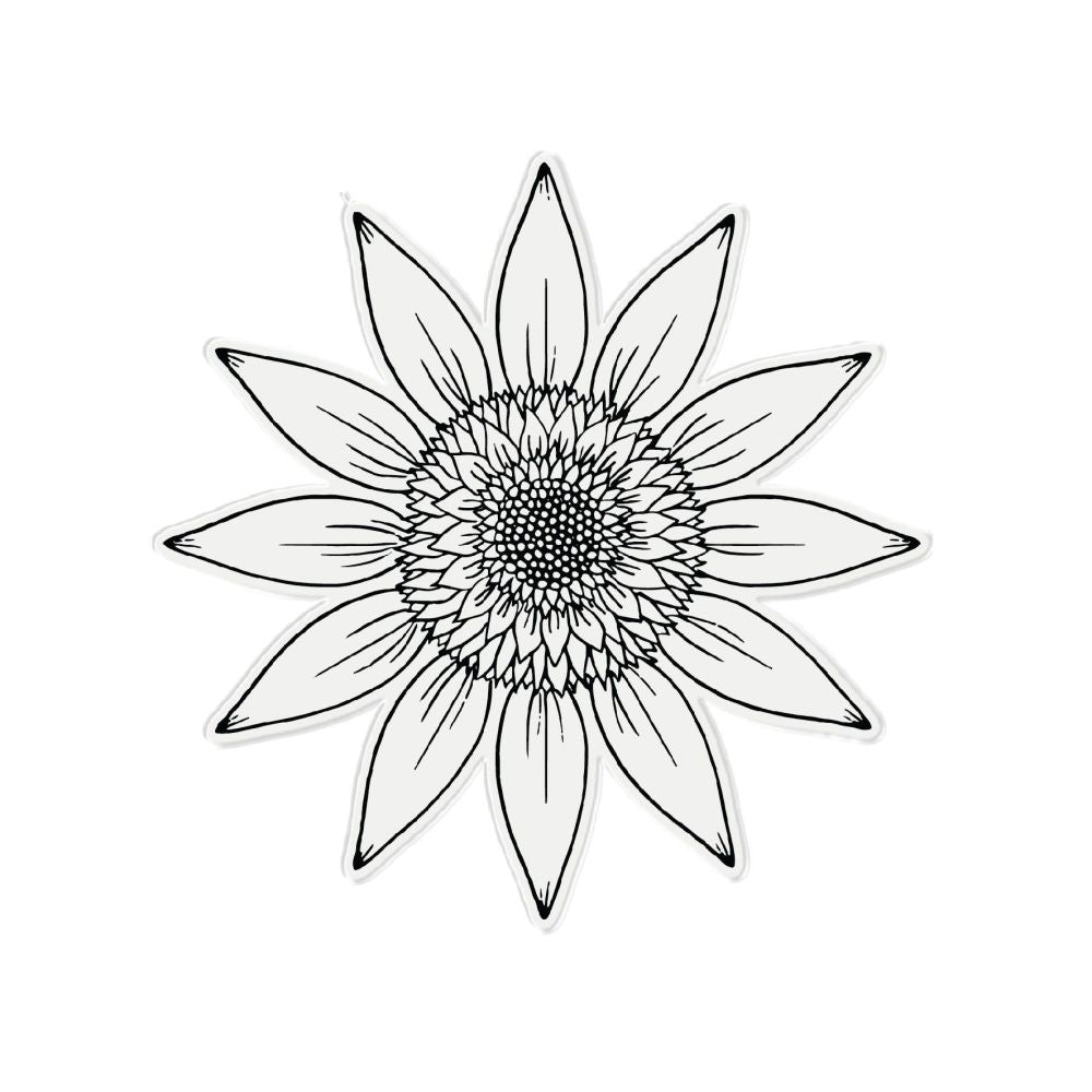 CHLOES CREATIVE CARDS GRANDE SUNFLOWER DIE & STAMP SET