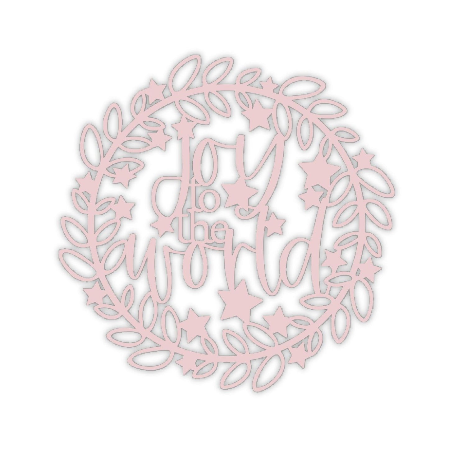 CHLOES CREATIVE CARDS METAL DIE - JOY TO THE WORLD