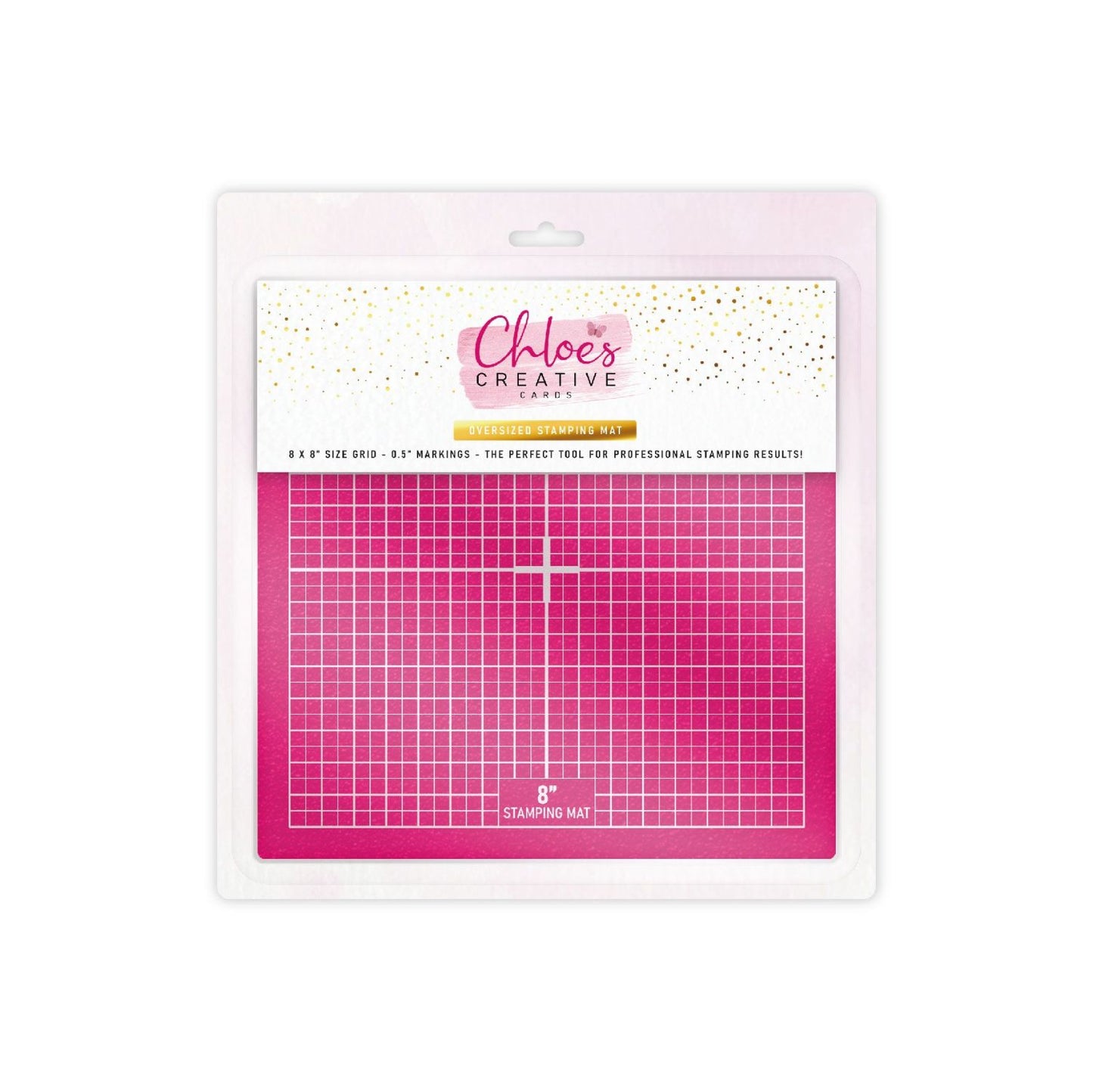 CHLOES CREATIVE CARDS OVERSIZED 8" X 8" FOAM STAMPING MAT