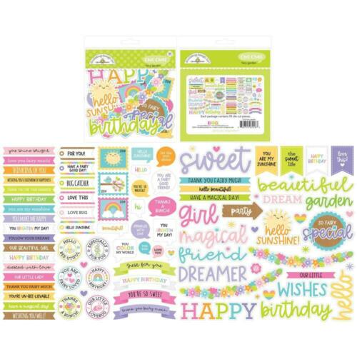 FAIRY GARDEN HIPPITY HOPPITY CHIT CHAT PACK BY DOODLEBUG DESIGN INC