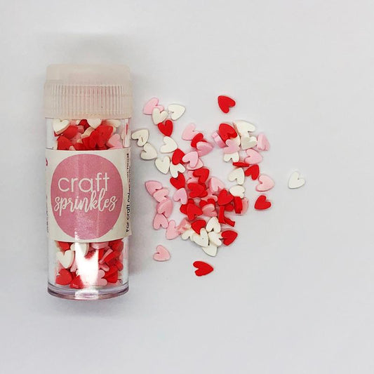 VALENTINES HEARTS CRAFT SPRINKLES